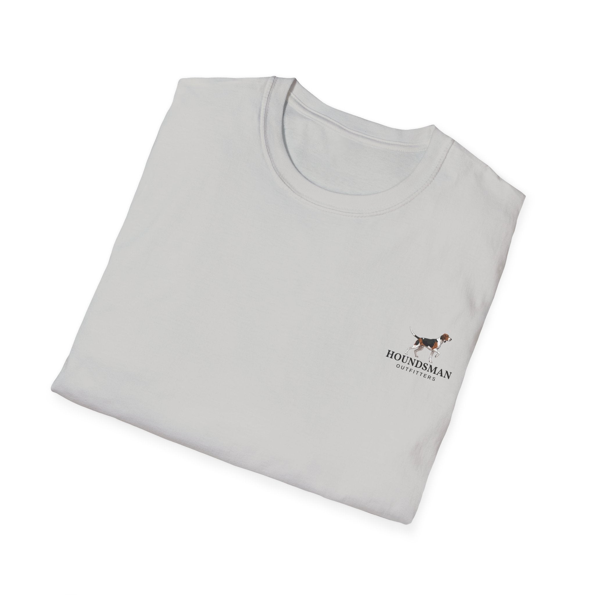 Hounds Chasing Fox on Pine Straw - Custom Kennel T-Shirts