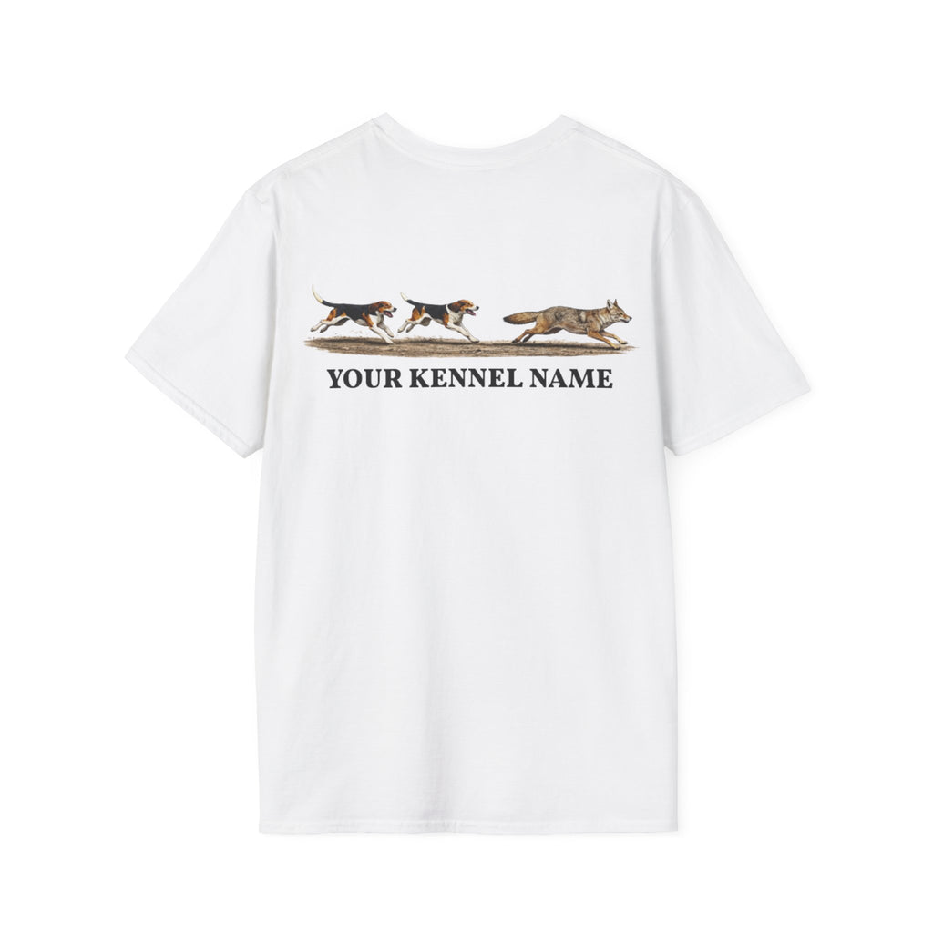 Hounds Chasing Coyote - Horizontal