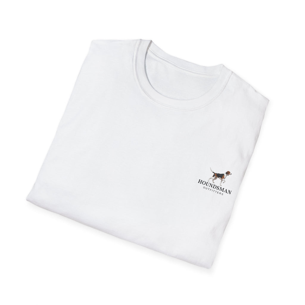 Hounds Chasing Fox - Silhouette