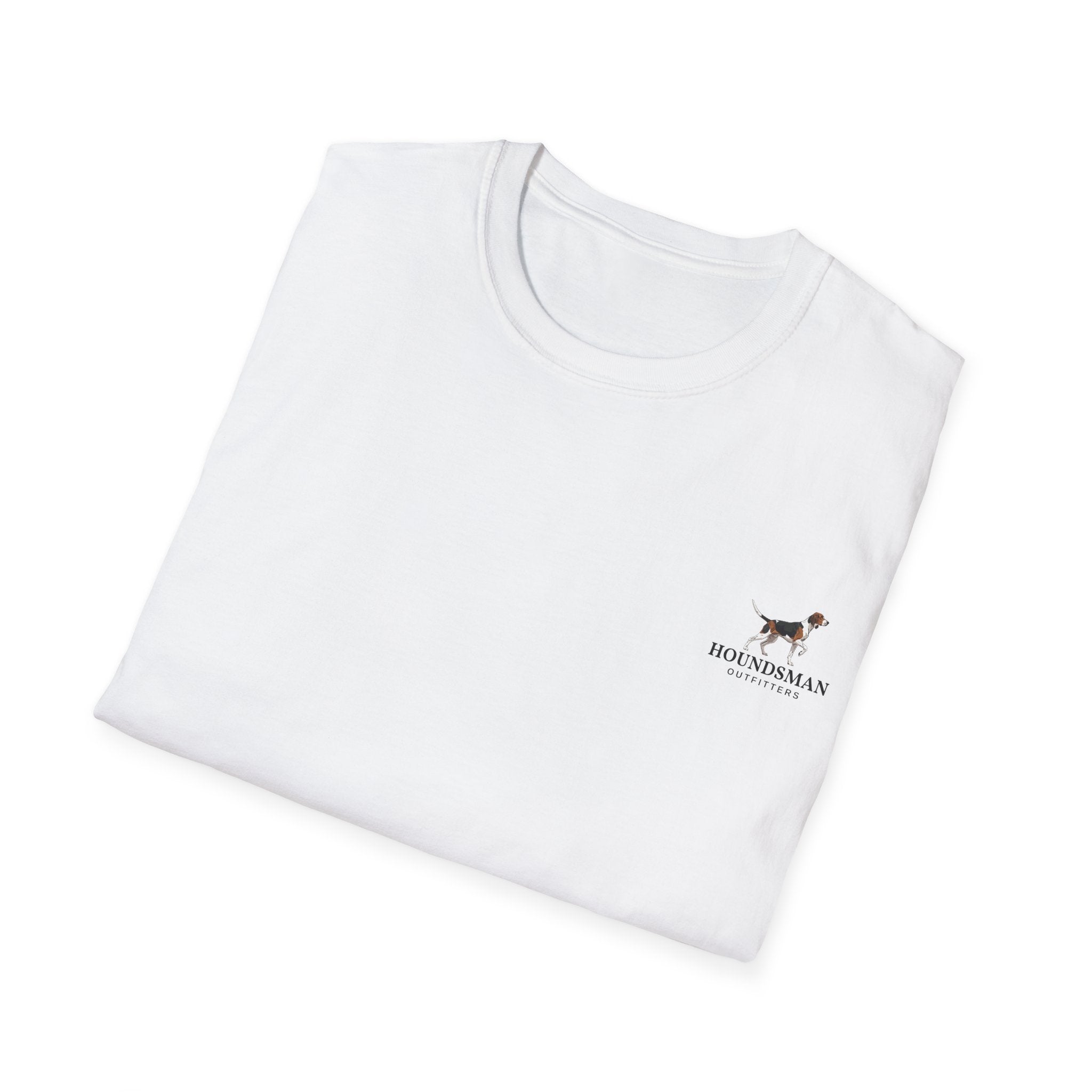 Hounds Chasing Fox on Pine Straw - Custom Kennel T-Shirts