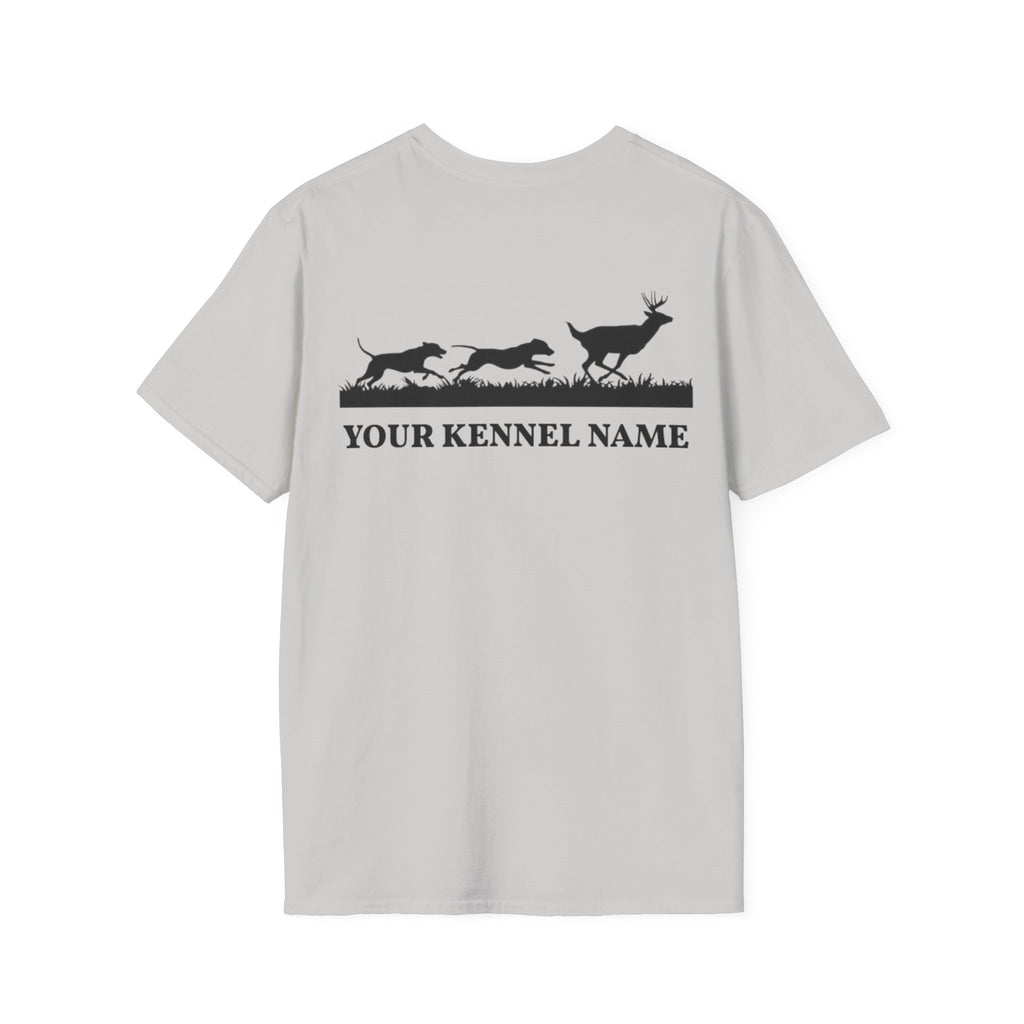 Hounds Chasing Buck Silhouette