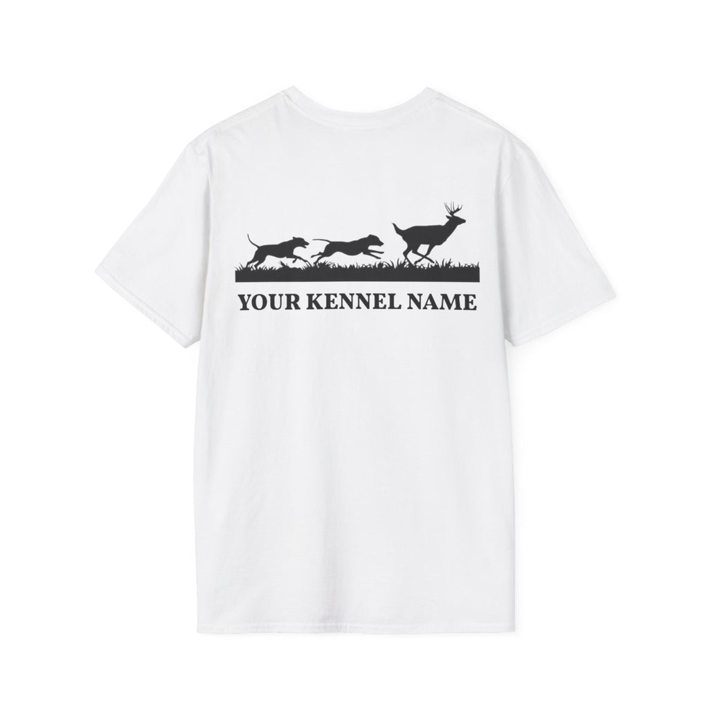 Hounds Chasing Buck Silhouette